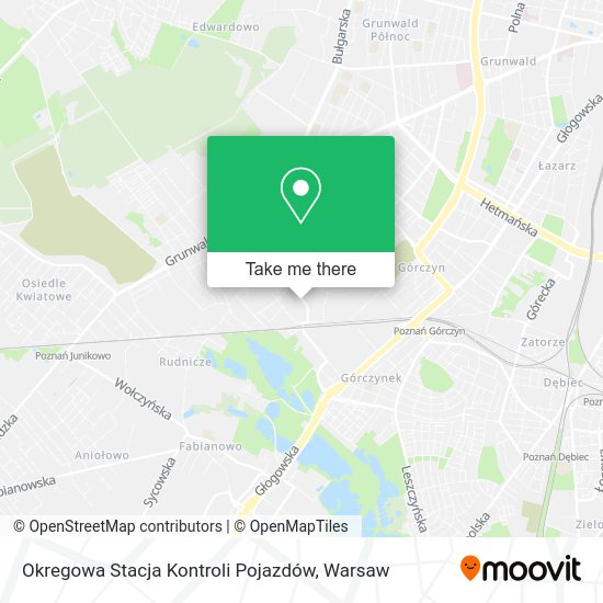 Okregowa Stacja Kontroli Pojazdów map