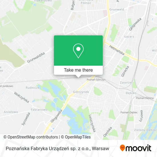 Poznańska Fabryka Urządzeń sp. z o.o. map