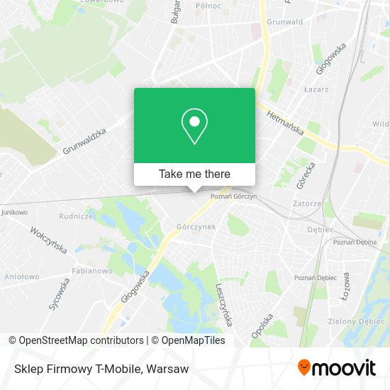 Sklep Firmowy T-Mobile map