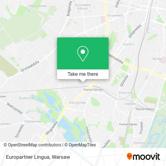 Europartner Lingua map