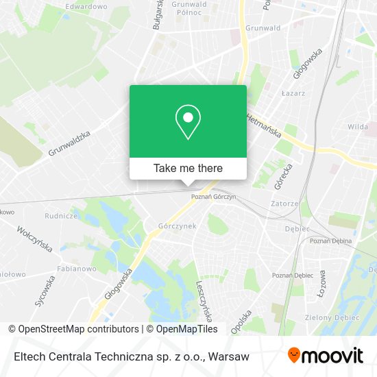 Карта Eltech Centrala Techniczna sp. z o.o.