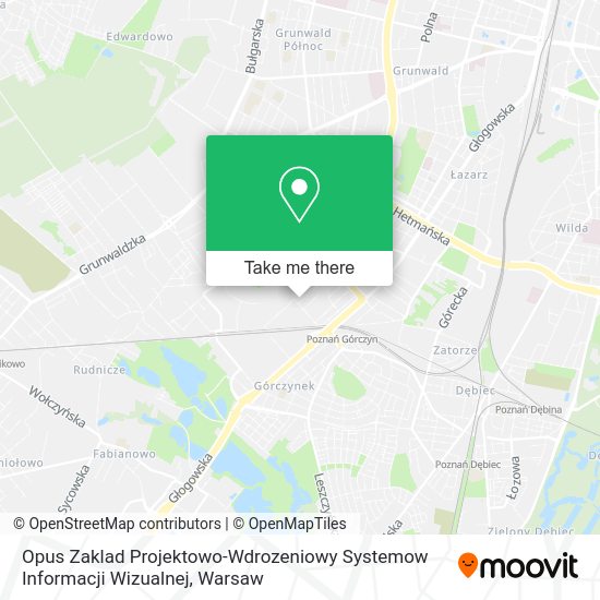 Opus Zaklad Projektowo-Wdrozeniowy Systemow Informacji Wizualnej map