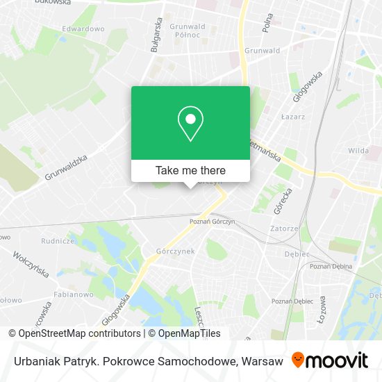 Urbaniak Patryk. Pokrowce Samochodowe map