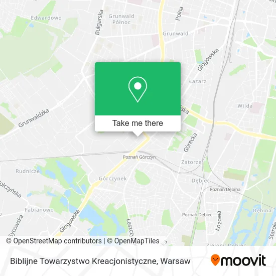 Biblijne Towarzystwo Kreacjonistyczne map
