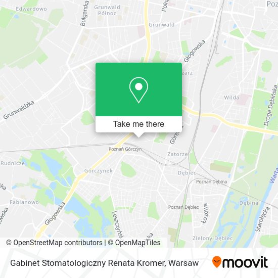 Gabinet Stomatologiczny Renata Kromer map