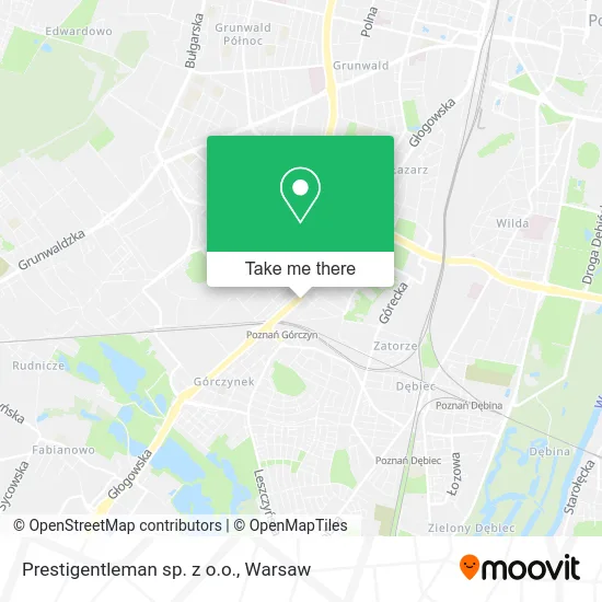 Карта Prestigentleman sp. z o.o.