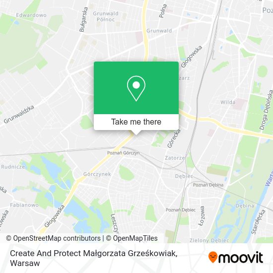 Create And Protect Małgorzata Grześkowiak map