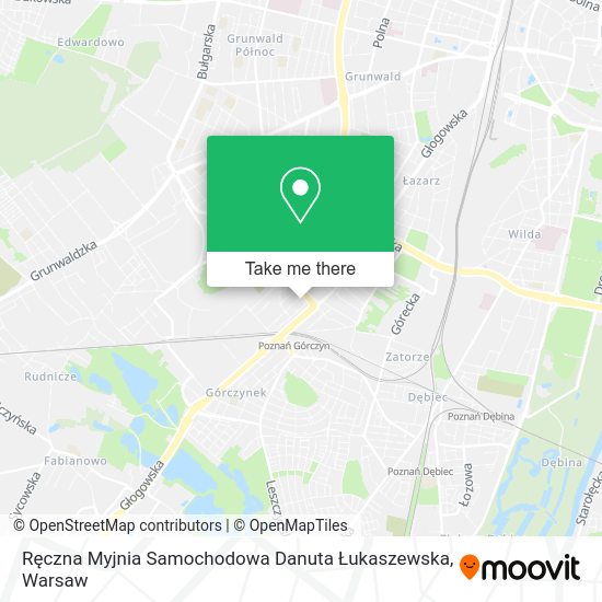 Ręczna Myjnia Samochodowa Danuta Łukaszewska map