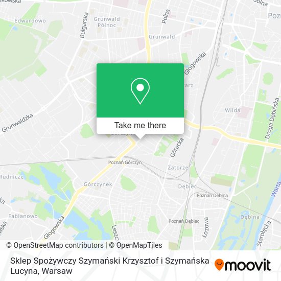 Sklep Spożywczy Szymański Krzysztof i Szymańska Lucyna map