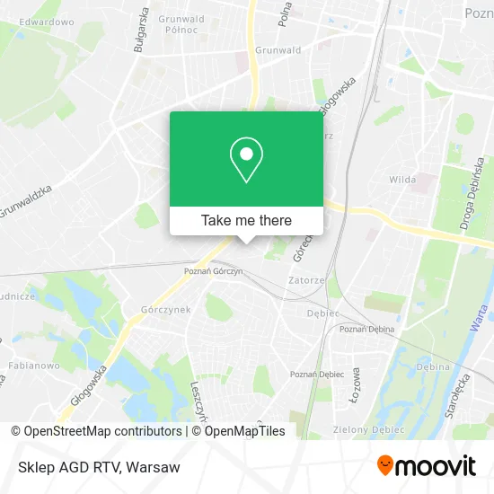 Карта Sklep AGD RTV