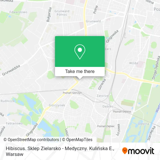 Hibiscus. Sklep Zielarsko - Medyczny. Kulińska E. map