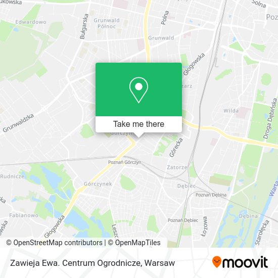 Zawieja Ewa. Centrum Ogrodnicze map