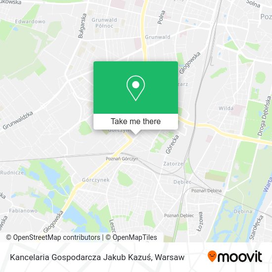 Kancelaria Gospodarcza Jakub Kazuś map