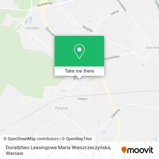 Doradztwo Leasingowe Maria Wieszczeczyńska map