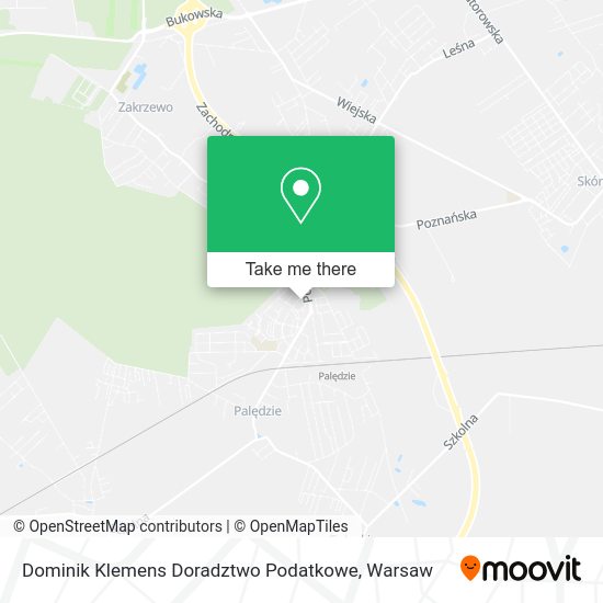 Dominik Klemens Doradztwo Podatkowe map