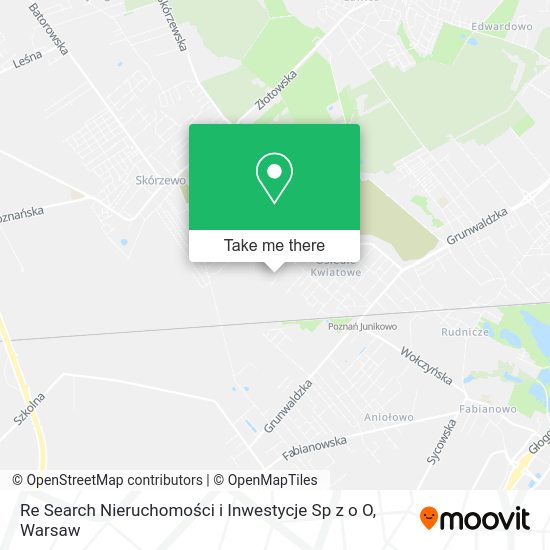 Re Search Nieruchomości i Inwestycje Sp z o O map