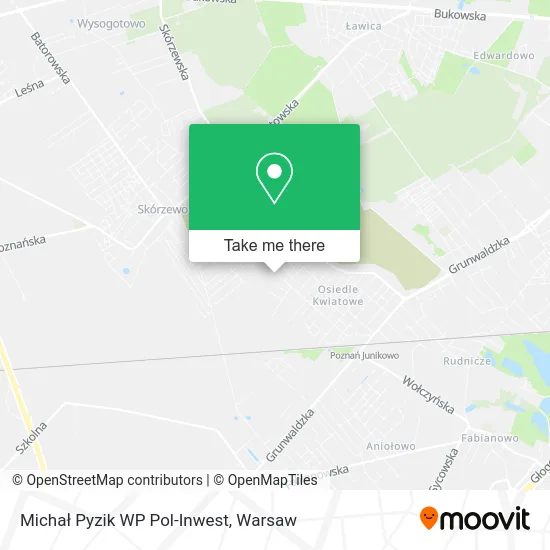 Карта Michał Pyzik WP Pol-Inwest