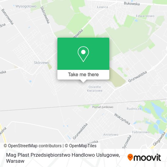 Mag Plast Przedsiębiorstwo Handlowo Usługowe map