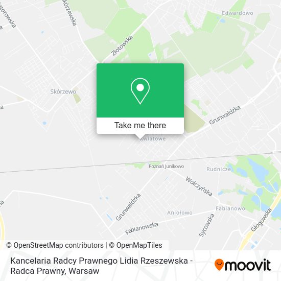 Карта Kancelaria Radcy Prawnego Lidia Rzeszewska - Radca Prawny