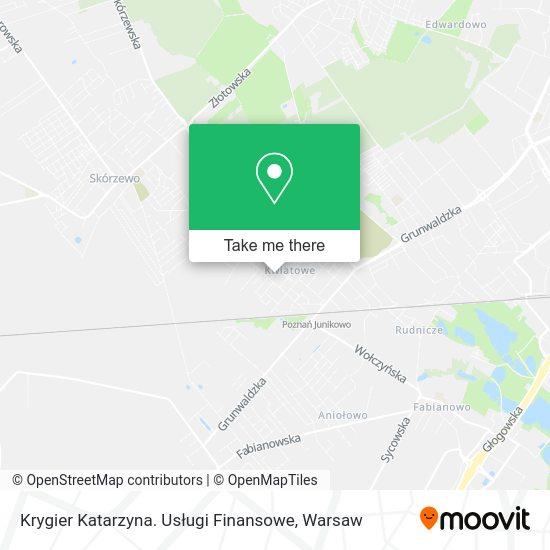 Krygier Katarzyna. Usługi Finansowe map