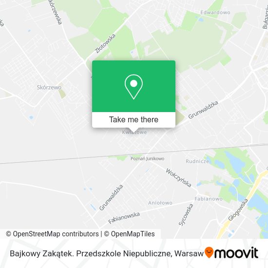 Bajkowy Zakątek. Przedszkole Niepubliczne map