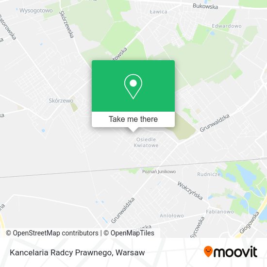 Kancelaria Radcy Prawnego map