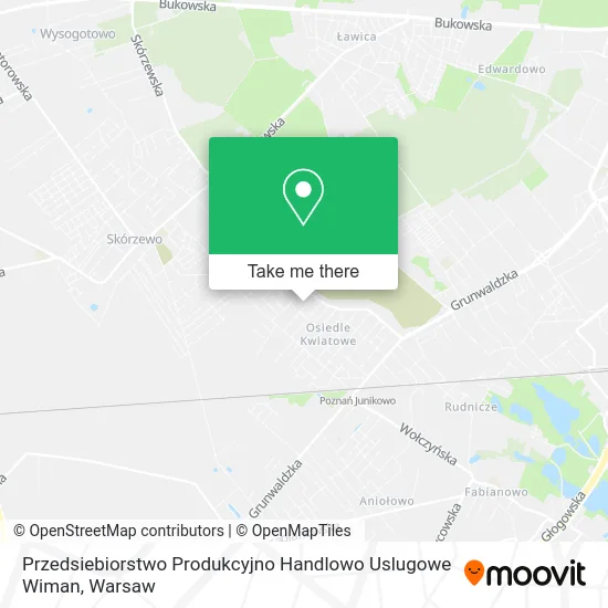 Карта Przedsiebiorstwo Produkcyjno Handlowo Uslugowe Wiman
