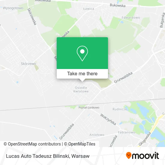 Карта Lucas Auto Tadeusz Bilinski