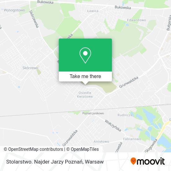 Stolarstwo. Najder Jarzy Poznań map