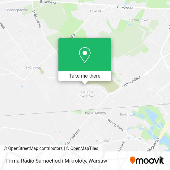 Firma Radio Samochod i Mikroloty map