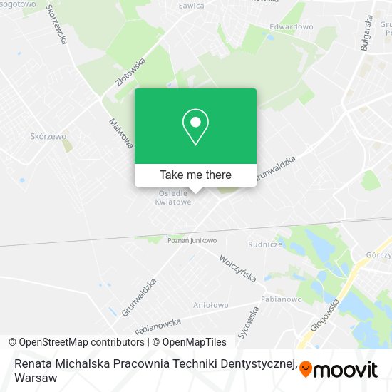 Renata Michalska Pracownia Techniki Dentystycznej map