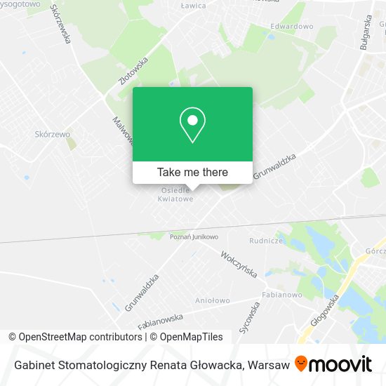 Gabinet Stomatologiczny Renata Głowacka map