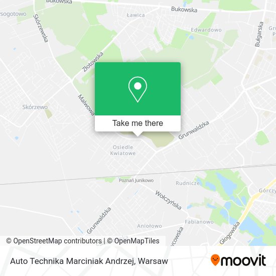 Auto Technika Marciniak Andrzej map