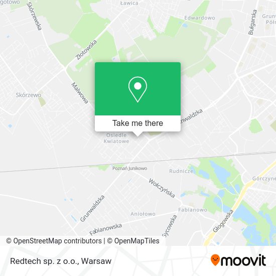 Redtech sp. z o.o. map