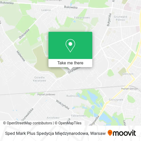 Карта Sped Mark Plus Spedycja Międzynarodowa