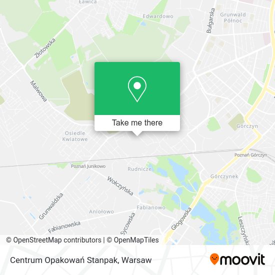 Centrum Opakowań Stanpak map