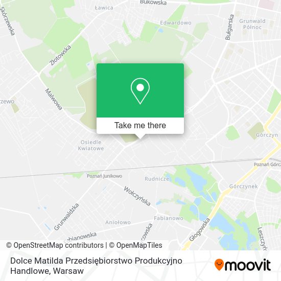 Dolce Matilda Przedsiębiorstwo Produkcyjno Handlowe map