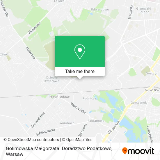 Golimowska Małgorzata. Doradztwo Podatkowe map