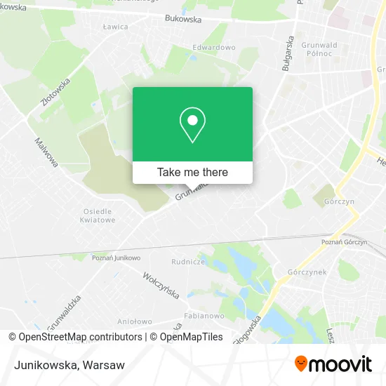 Карта Junikowska