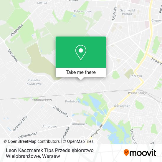 Leon Kaczmarek Tips Przedsiębiorstwo Wielobranżowe map