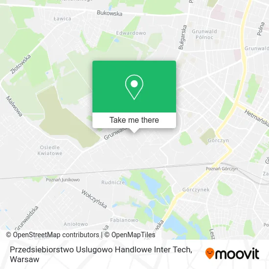 Карта Przedsiebiorstwo Uslugowo Handlowe Inter Tech