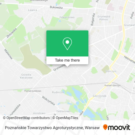 Poznańskie Towarzystwo Agroturystyczne map