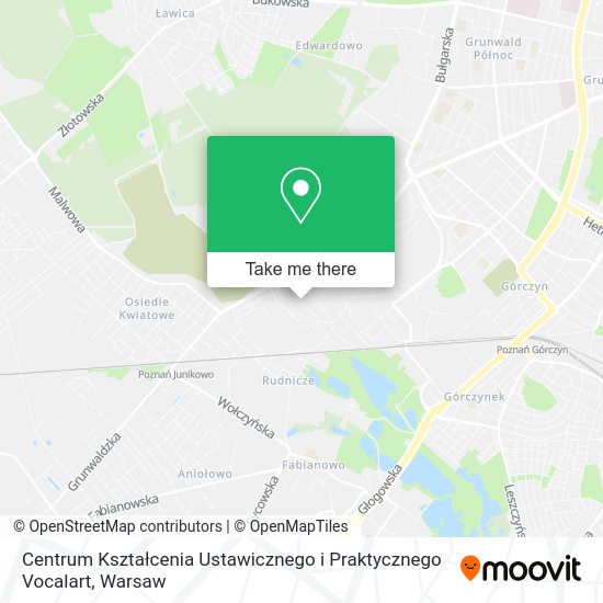 Centrum Kształcenia Ustawicznego i Praktycznego Vocalart map