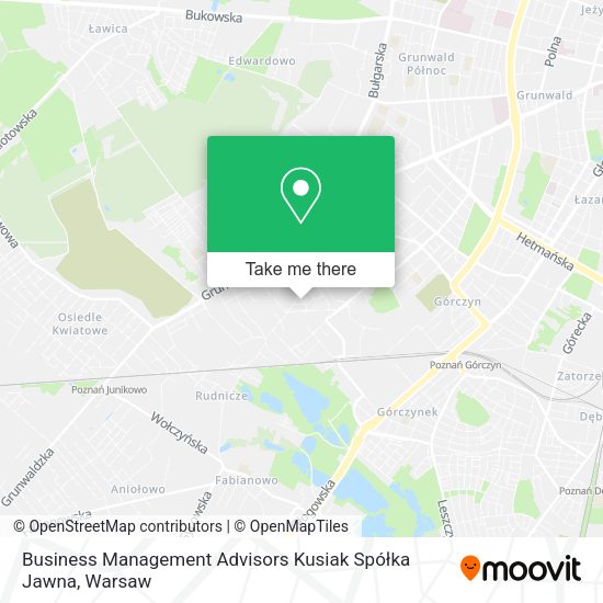 Карта Business Management Advisors Kusiak Spółka Jawna