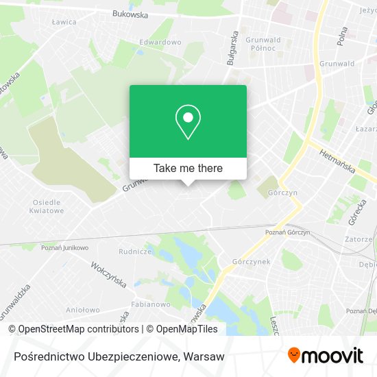 Pośrednictwo Ubezpieczeniowe map