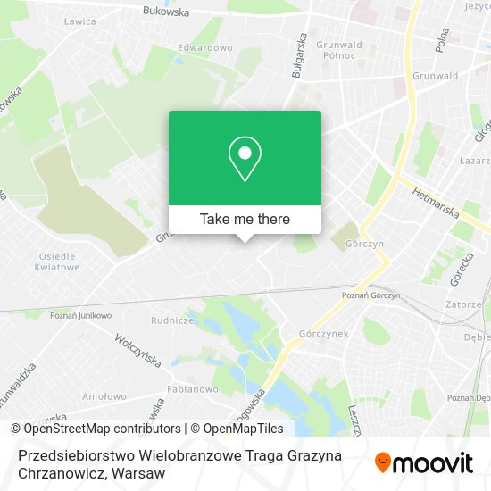 Карта Przedsiebiorstwo Wielobranzowe Traga Grazyna Chrzanowicz