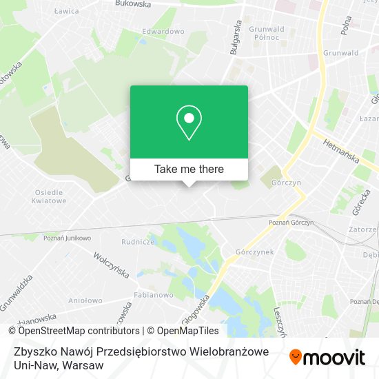 Zbyszko Nawój Przedsiębiorstwo Wielobranżowe Uni-Naw map