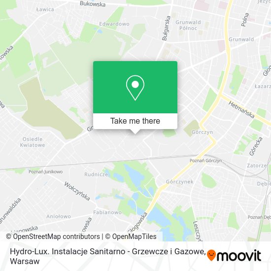 Hydro-Lux. Instalacje Sanitarno - Grzewcze i Gazowe map