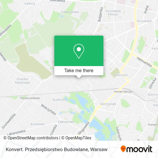 Карта Konvert. Przedsiębiorstwo Budowlane