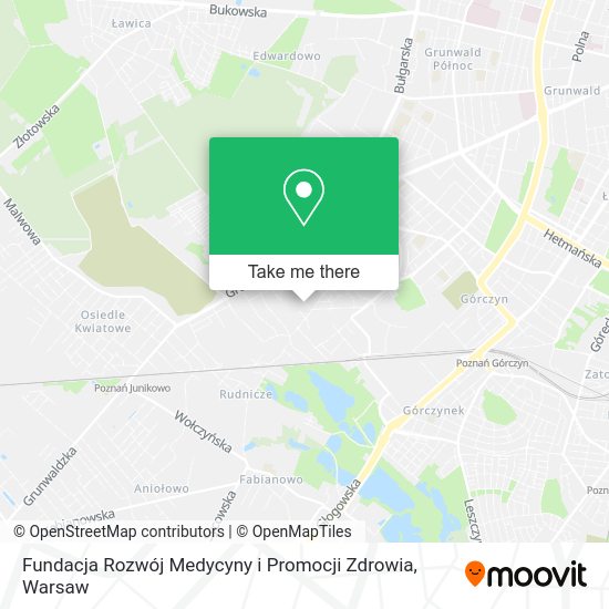 Fundacja Rozwój Medycyny i Promocji Zdrowia map